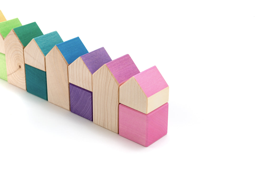 Regenboog Houten Blokken